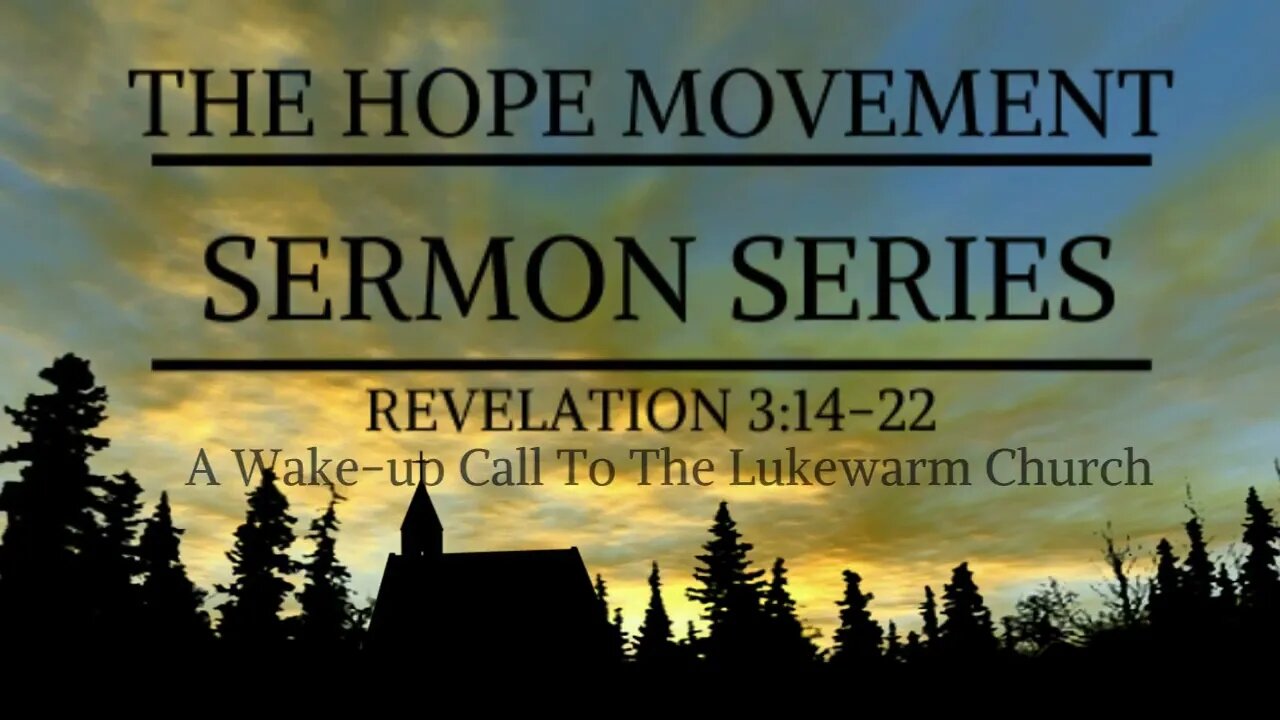 Revelation 3:14-22 | A Wake-up Call To The Lukewarm Church (Pastor Jonathan Roiz)