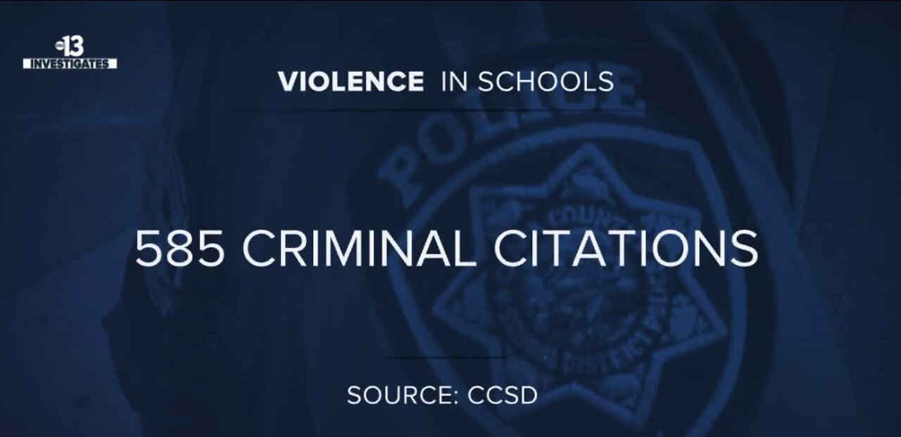 13 Investigates violence in CCSD schools