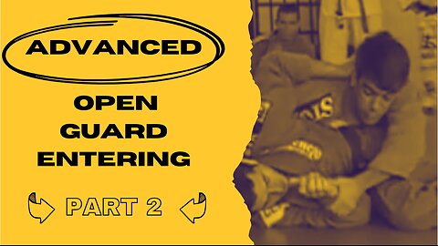 Advanced open guard entering: Passing to the correct side in #BJJ (Part 2)