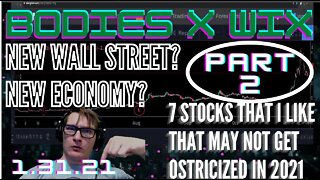 Part 2: Bidens Economy, WallStreetBets All Eyes on Wall Street now. Top 7 Crypto Stocks for Strength