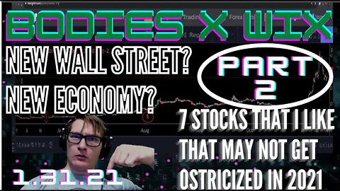 Part 2: Bidens Economy, WallStreetBets All Eyes on Wall Street now. Top 7 Crypto Stocks for Strength