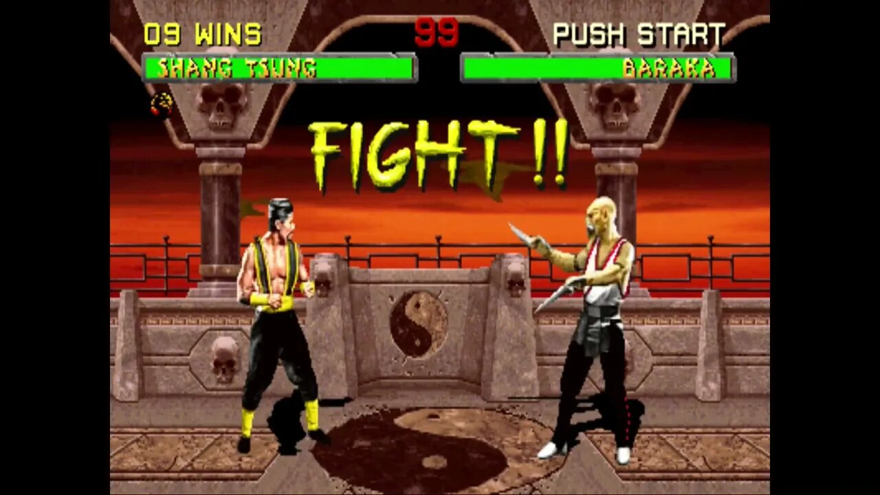 Mortal Kombat II Plus Beta 2 - Shang Tsung - Ultimate Difficult/Improved AI - No Continues