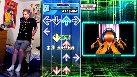 DanceDanceRevolution II - Valkyrie Dimension - Challenge, E-Rank (Fail)