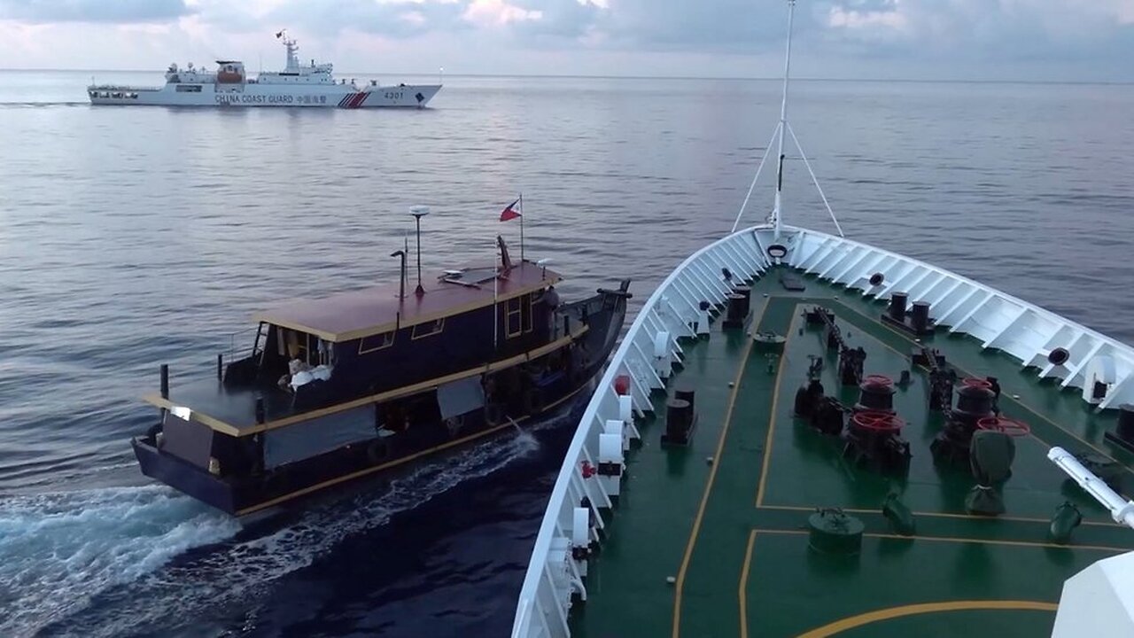 Video shows confrontations between China and Philippines in South China Sea