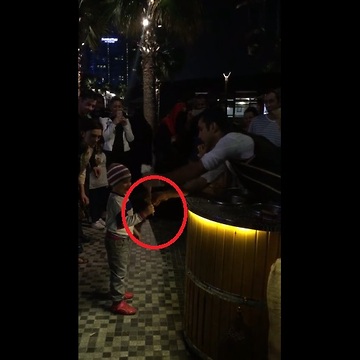 All he wants is ice cream, now watch what the vendor does!