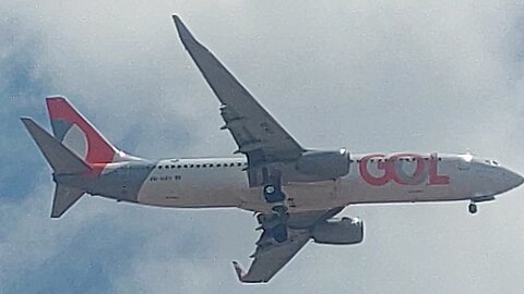 Boeing 737-800 PR-GZH coming from Brasília to Fortaleza
