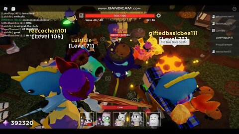 ROBLOX Tower Heroes - I Beat Halloween Havoc in Hard Mode! (After the Live Stream)