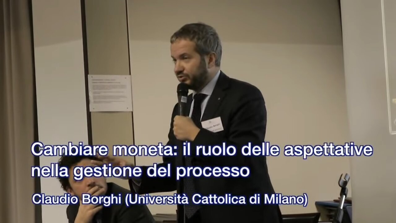 🔴 Claudio Borghi - Cambiare moneta: il ruolo delle aspettative nella gestione del processo (1/12/12)