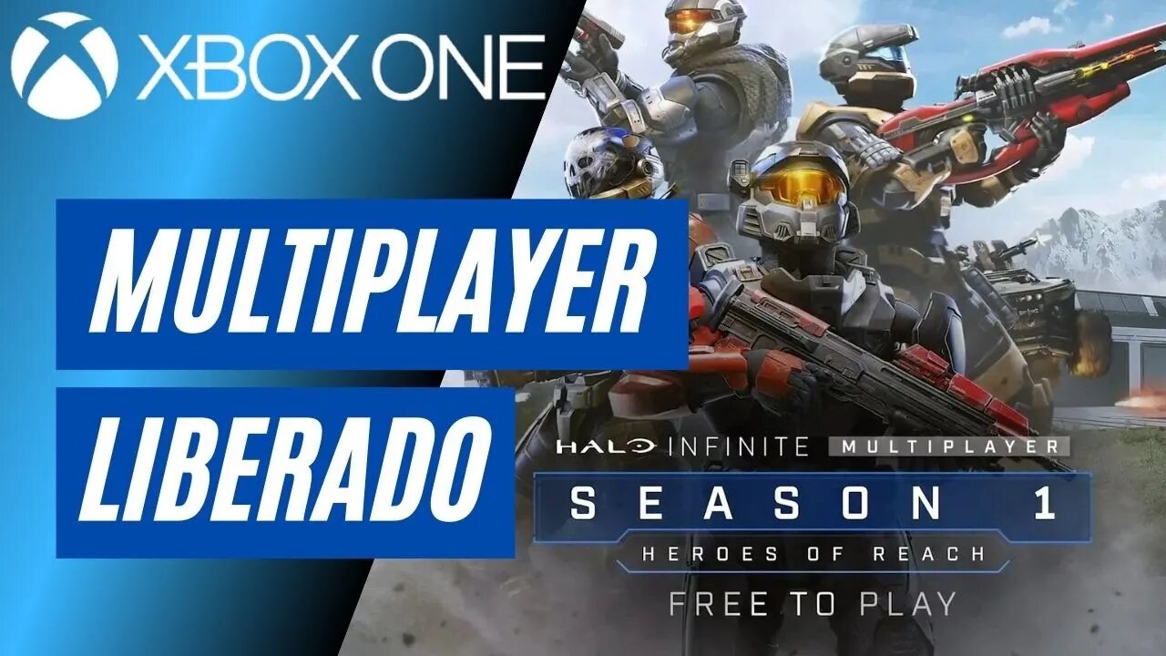 LIBEROU O MULTIPLAYER DO HALO INFINITE (XBOX ONE)