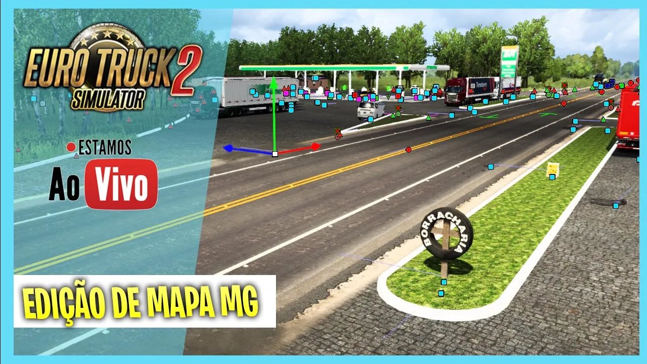 ▶️EDIÇÃO MAPA EURO TRUCK SIMULATOR 2 MAPA MINAS GERAIS