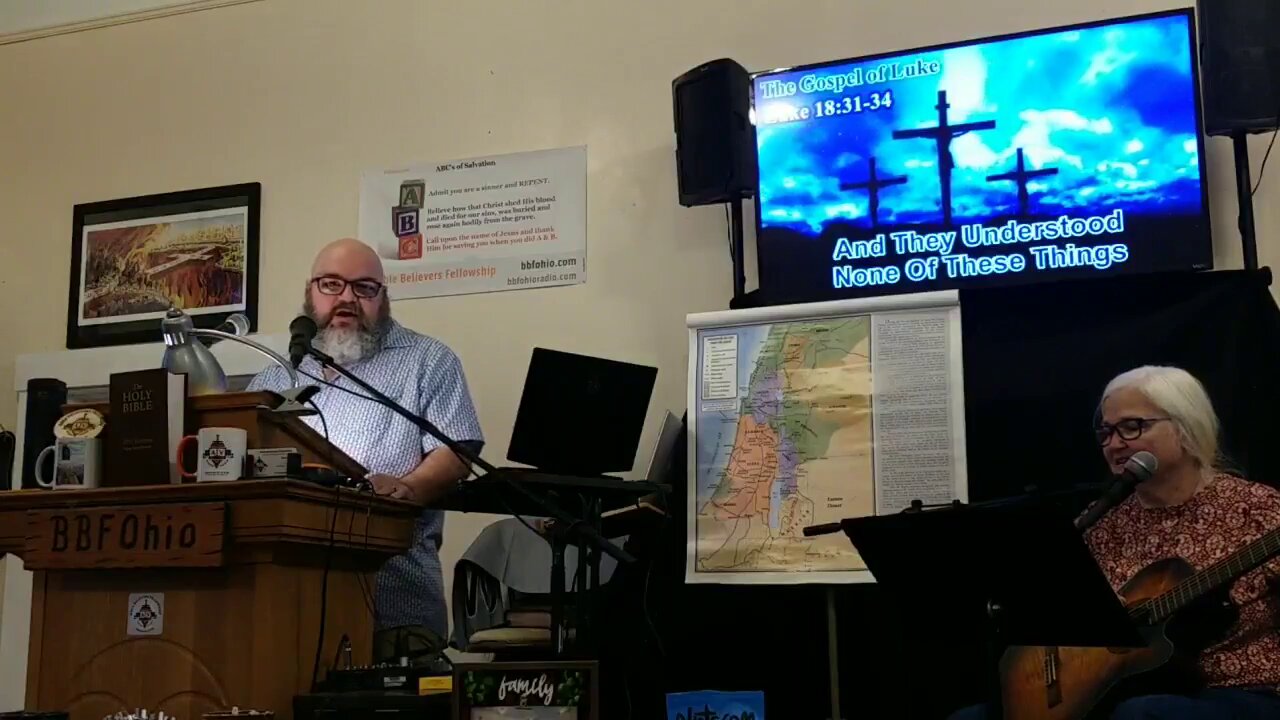 Luke 18:31-34 WEBCAST