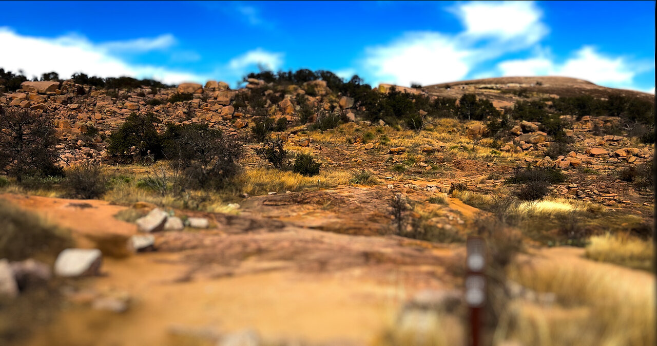 Hiking Enchanted Rock