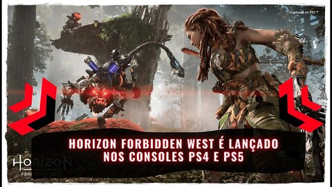 Horizon Forbidden West PS4 e PS5 (Jogo de Ação e Aventura Já Disponível)