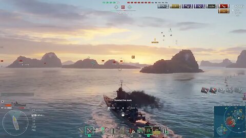 World of warships: Secondary and Speed specked Conde!