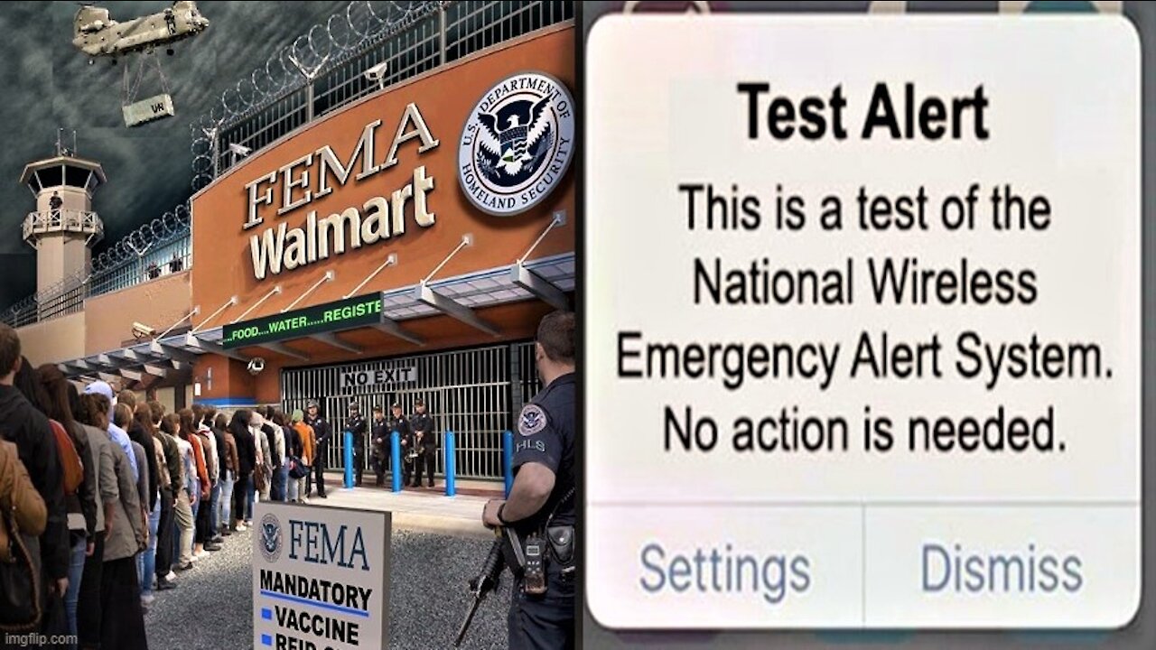 FEMA Test Today - Stay Vigilant Folks!