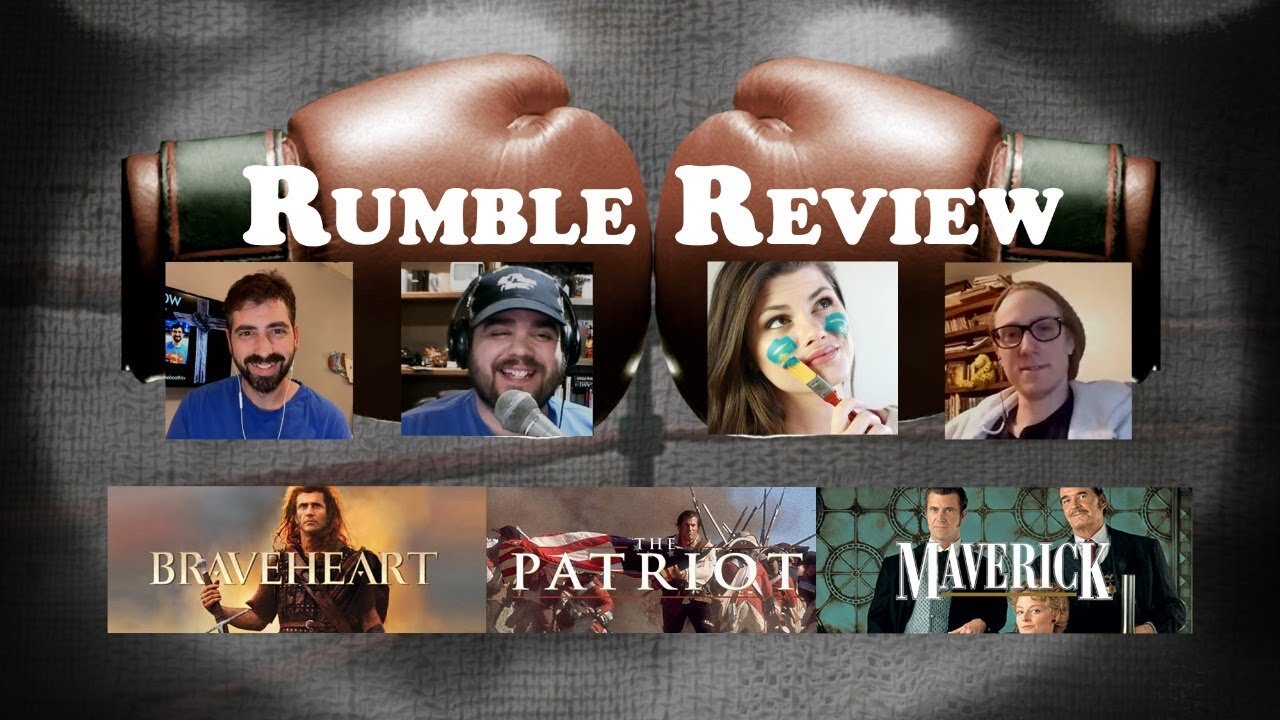 LIVE SHOW! Rumble Review! Mel Gibson Movies Man Flix Month