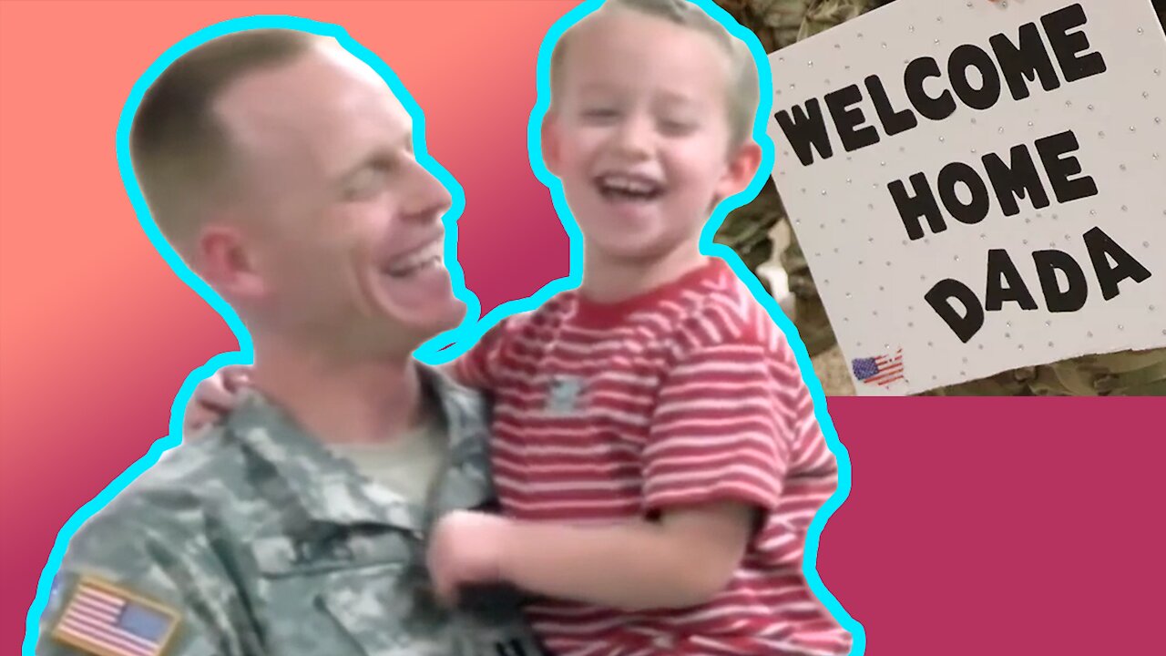 Soldiers Coming Back to their Families and Friends Compilation