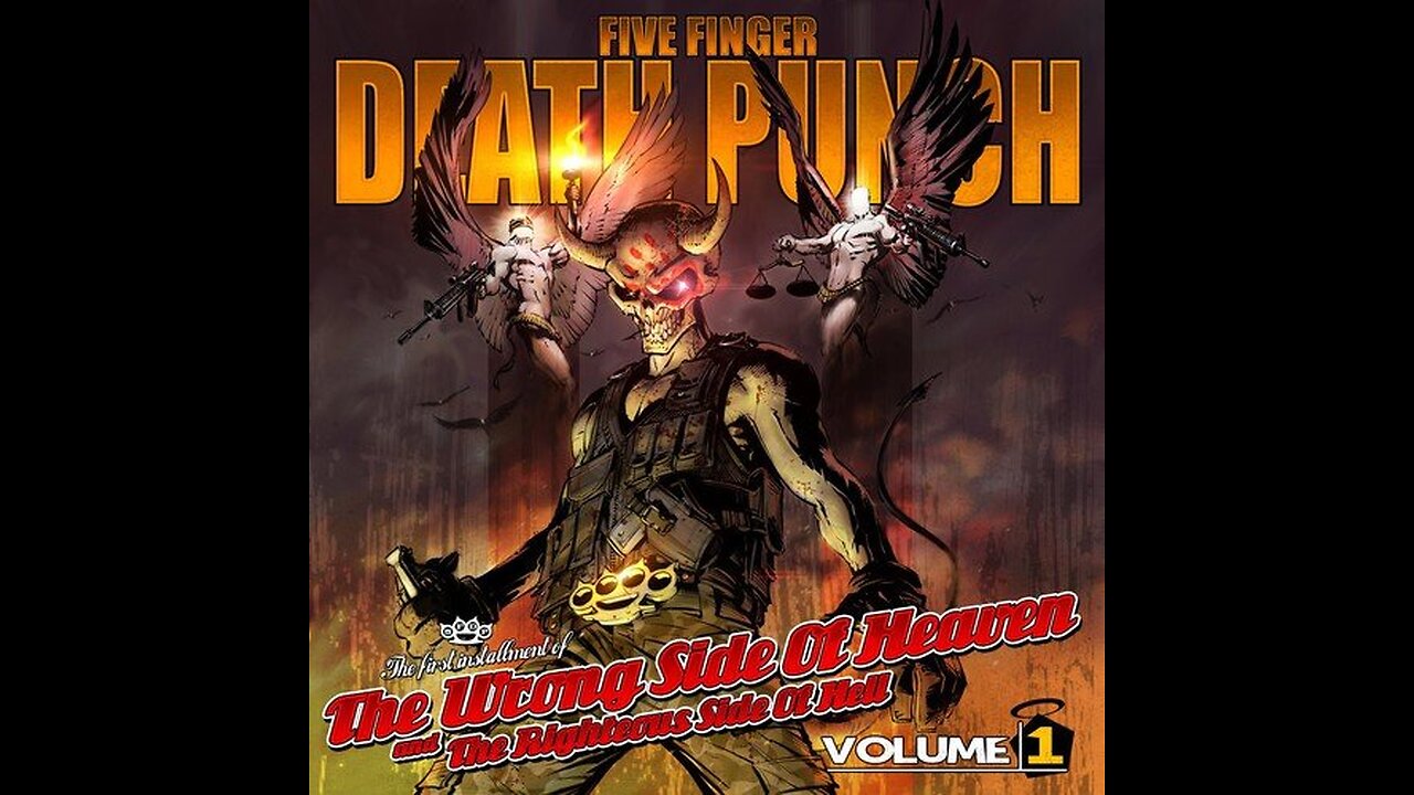 Five Finger Death Punch - Wrong Side Of Heaven - (Acoustic) [Lyric Video]