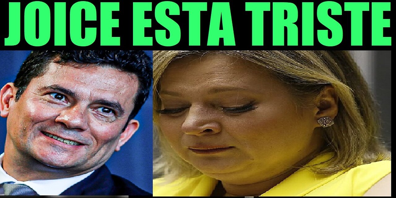 JOICE HASSELMANN MANDA RECADO PARA SERGIO MORO !