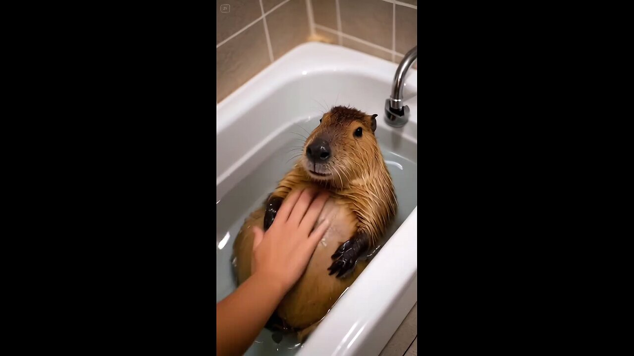 hamster taking bath | lively and lovely animals