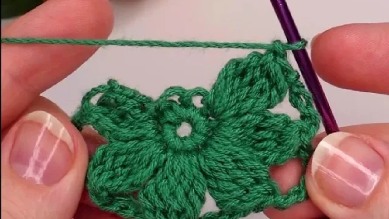 How to crochet motif free written pattern in description