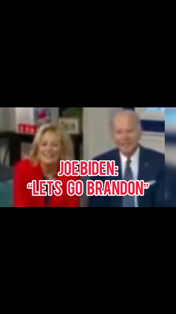 JOE BIDEN SAYS LETS GO BRANDON