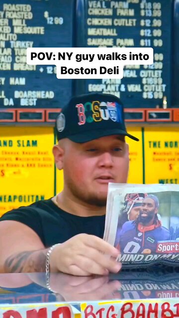 NYC GUY WALKS IN BOSTON DELI #COMEDYVIDEO