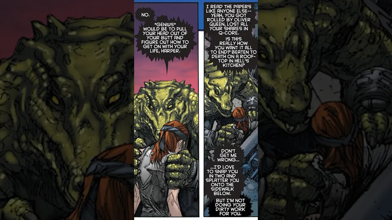 Killer Croc saves a man from ending his own life #shorts