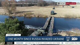 Russian invasion into Ukraine reaches one month