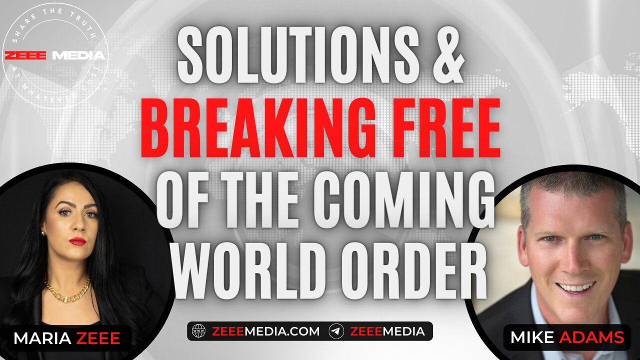 Mike Adams - Solutions & Breaking Free of the Coming World Order