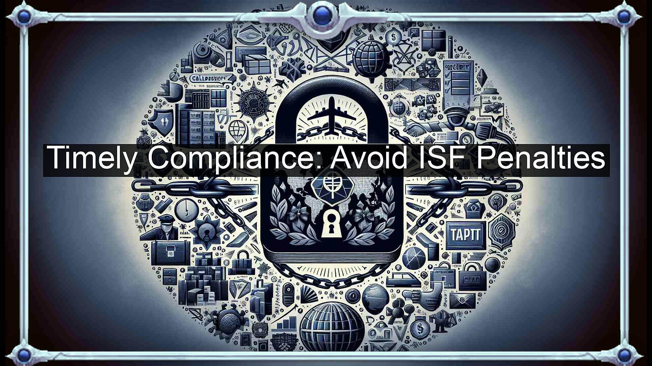 Maintaining Compliance with Importer Security Filing (ISF)