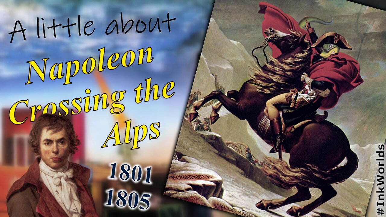 Gecko's Ink Worlds - Napoleon Crossing the Alps