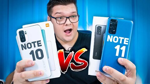 Redmi Note 11 vs Redmi Note 10 | Qual é a MELHOR OPÇÃO HOJE!? COMPARATIVO