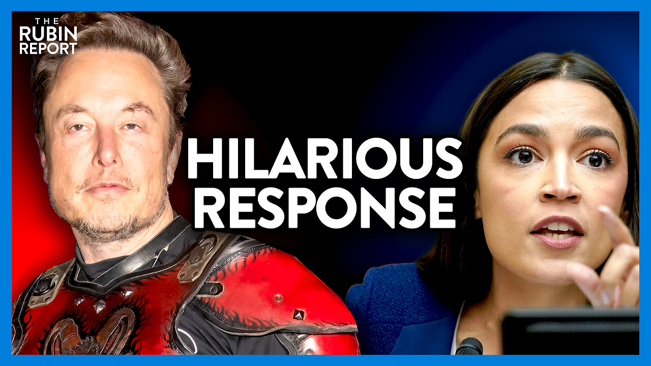 Elon Musk's Response to AOC's Idiotic Attack Is Perfect | ROUNDTABLE | Rubin Report