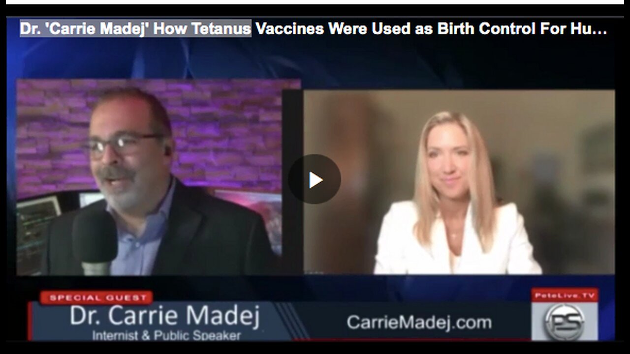 Tetanus vaccines used as birth control