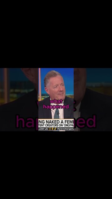 Piers Morgan DESTROYS OF Model!