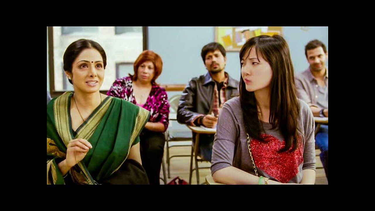 Sridevi Eagerly Wants To Learn English | English Vinglish - Best Scenes | Comedy &