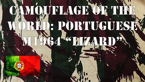 Camouflage of the World: Portuguese M64 Lizard Pattern