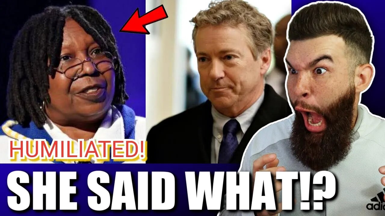 Rand Paul HUMILIATES Whoopi Goldberg To Her Face After She Asked A STUPID Question