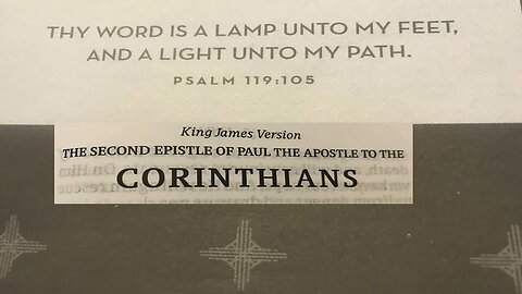 King James Version (KJV) Audio Holy Bible - New Testament - 2 Corinthians - Chapter 2