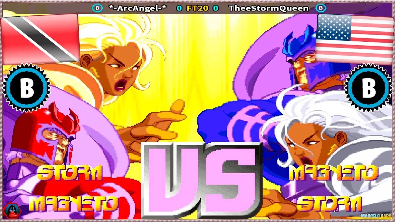 X-Men vs. Street Fighter (*-ArcAngel-* Vs. TheeStormQueen) [Trinidad and Tobago Vs. U.S.A.]