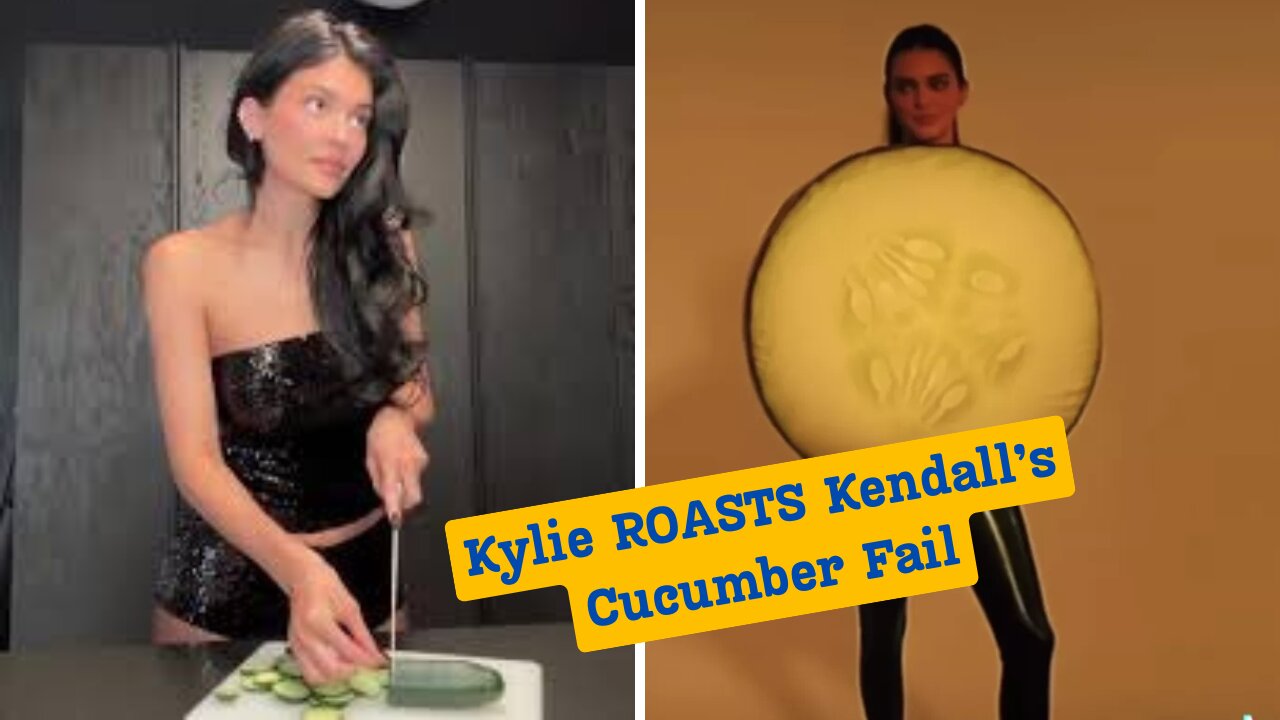 Kylie Jenner Trolls Kendall Jenner’s Cucumber Cutting Fail in Hilarious TikTok | Celebrity Biography