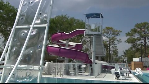 Renovation of Burns Road Community Center aquatics complex in Palm Beach Gardens nearly complete