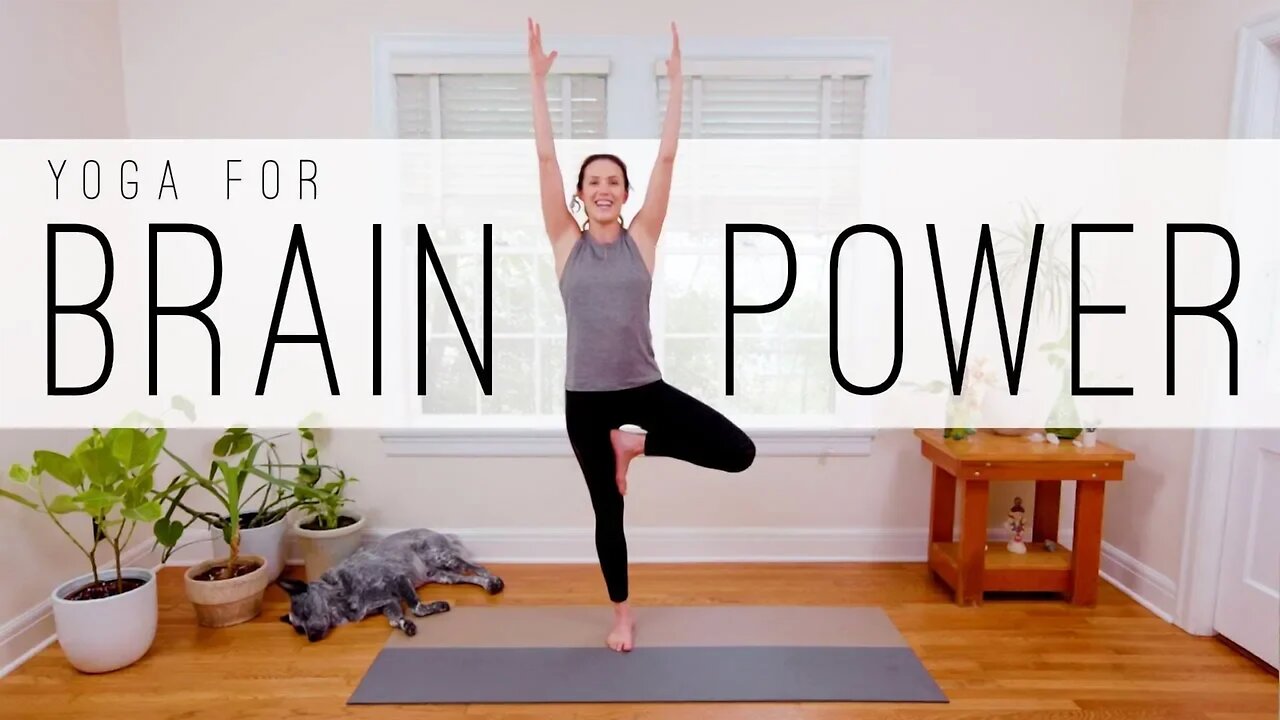 Yoga For Brain Power | 12-Minute Home Yoga Practice