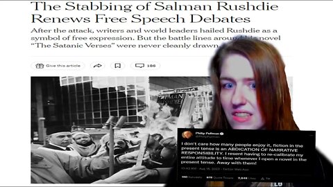 Philip Pullman's Tweet, SCAM ALERT, B&N Hard Covers, PRH-Indie Hate, and Rushdie: There's SO MUCH