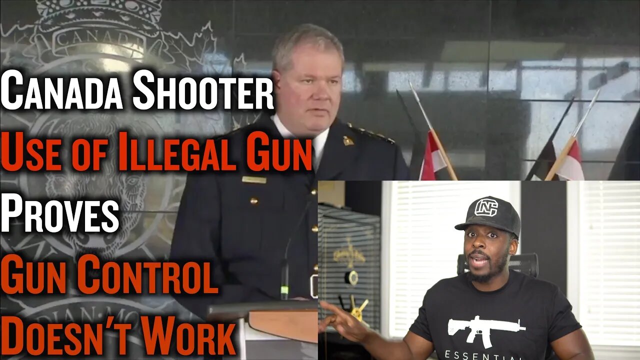 Canada Shooter Use of Illegal Gun Proves Gun Control Doesn't Work