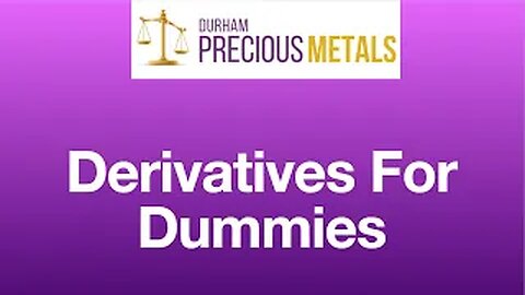 Derivatives For Dummies