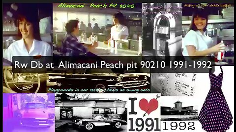 Rw Db at Alimacani Peach pit 90210 1991-1992