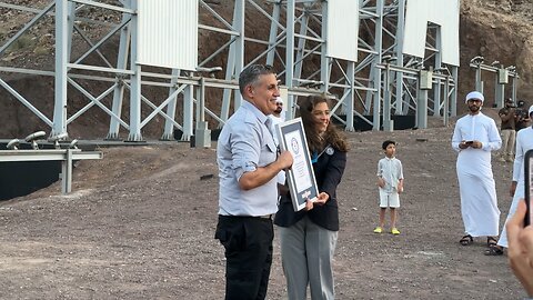 World tallest sign board hatta 19 meter bigger then Hollywood