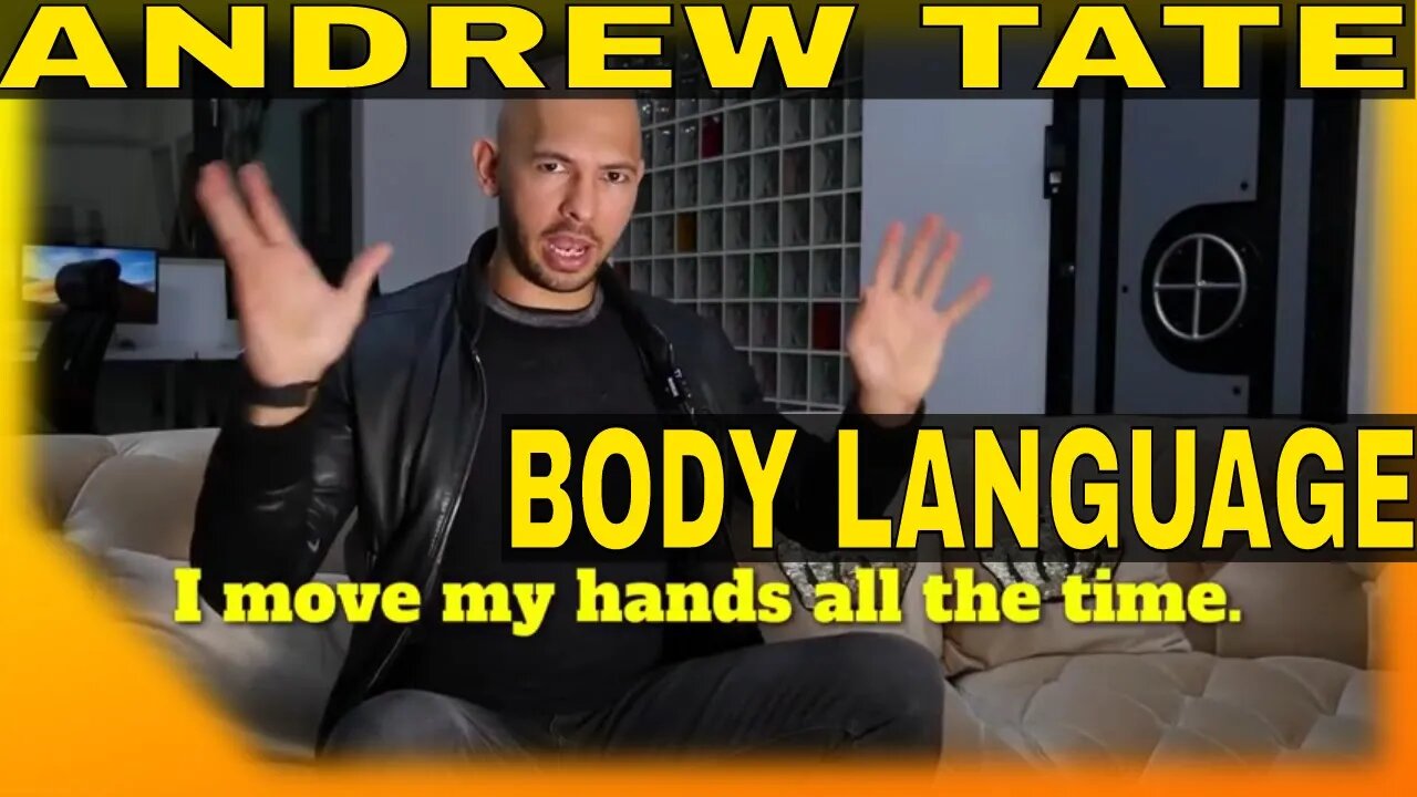 Andrew Tate on BODY Language 💯